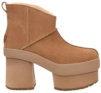 Lookbook (W) UGG New Heights 平台迷你靴 ''栗色'' 1157910-CHE