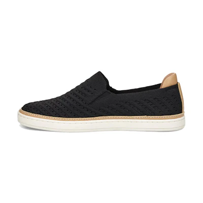 (W) UGG Sammy Chevron Sneaker 'Black'