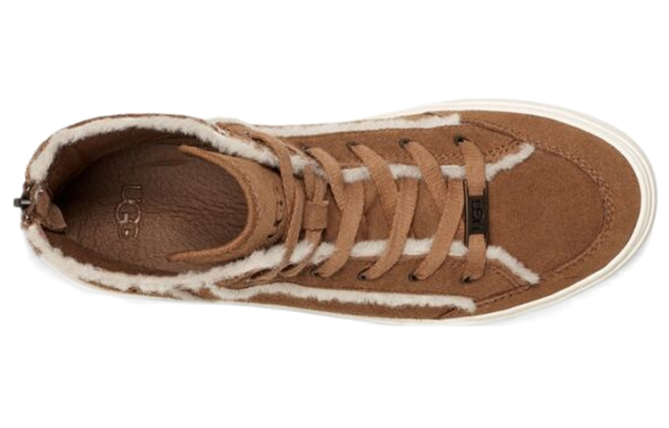 Shop (W) UGG Nuray Sneaker 'Chestnut Suede' Coklat Kulit 1123694-CTSD