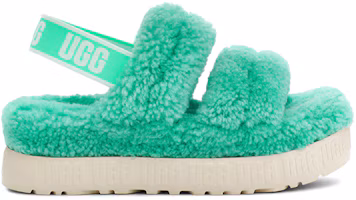 Order UGG Oh Fluffita 毛茸時尚休閒涼鞋 女款 綠色