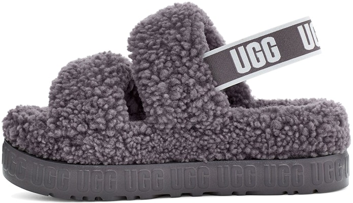 (W) Sandal UGG Oh Fluffita Abu-abu 1120876-SHA Buy (W) Sandal UGG Oh Fluffita Abu-abu 1120876-SHA