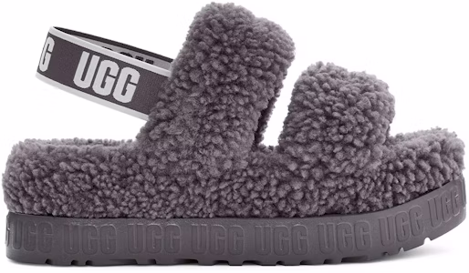 (W) UGG Oh Fluffita サンダル (グレー) 1120876-SHA Order (W) UGG Oh Fluffita サンダル (グレー) 1120876-SHA