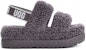 (W) Sandal UGG Oh Fluffita Abu-abu 1120876-SHA