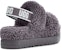 (W) Sandal UGG Oh Fluffita Abu-abu 1120876-SHA