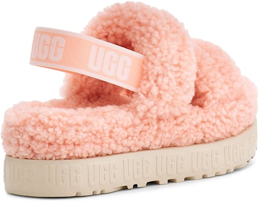 UGG Oh Fluffita 耐磨防滑 毛茸露趾休閒涼鞋 女款 淺粉色 Purchase UGG Oh Fluffita 耐磨防滑 毛茸露趾休閒涼鞋 女款 淺粉色