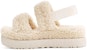 (W) UGG Oh Fluffita Sandal Kasut Sandal Tumit Rata Sukan Terbuka untuk Luar 1120876-NAT