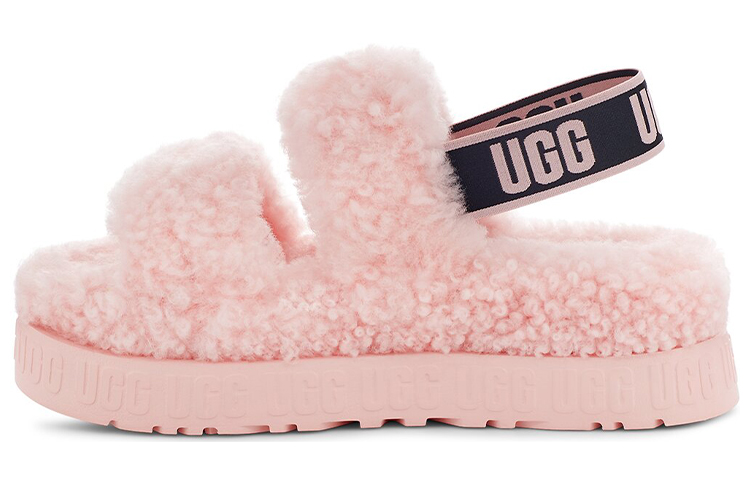 (Women) UGG Oh Fluffita 'Pink Black' 1120876-PSLP