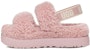 (W) UGG Oh Fluffita 'Rose Grey' - Kasut Bulu Wanita Warna Kelabu Mawar 1120876-RSGRY