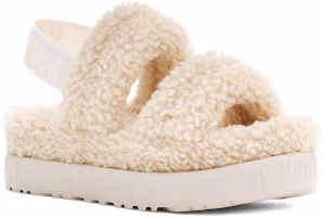 Shop (Women) UGG Oh Fluffita Outdoor Open Toe Flat Heel Sports Sandals 1120876-NAT
