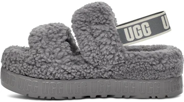 (Women) UGG Oh Fluffita Slide 'Grey' 1120876-LGH (Women) UGG Oh Fluffita Slide 'Grey' 1120876-LGH