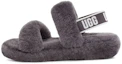 Buy UGG Oh Yeah 毛毛厚底休閒涼鞋 女款 灰色