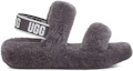 Order UGG Oh Yeah 毛毛厚底休閒涼鞋 女款 灰色