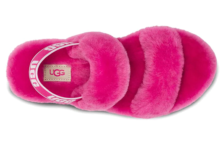 Shop (W) UGG Oh Yeah 'Merah Muda/Merah' 1107953-BRY