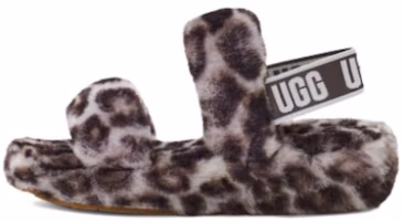 (Women) UGG Oh Yeah 'Purple Colorblock Fluffy' 1120920-SYGR (Women) UGG Oh Yeah 'Purple Colorblock Fluffy' 1120920-SYGR