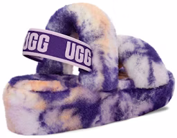 UGG Oh Yeah 羊皮毛一體 舒適休閒 時尚涼拖鞋 女款 紫羅蘭 Purchase UGG Oh Yeah 羊皮毛一體 舒適休閒 時尚涼拖鞋 女款 紫羅蘭