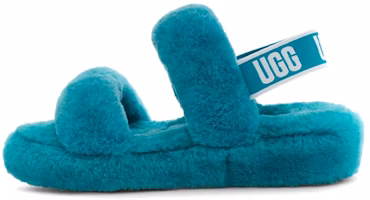 (Women) UGG Oh Yeah Slide Aqua Blue 1107953-AQBL (Women) UGG Oh Yeah Slide Aqua Blue 1107953-AQBL