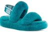 Lookbook (W) UGG Oh Yeah Slide Biru Aqua 1107953-AQBL