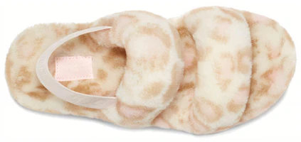 Shop UGG Oh Yeah 歐美風 毛絨運動涼鞋 女款 白色