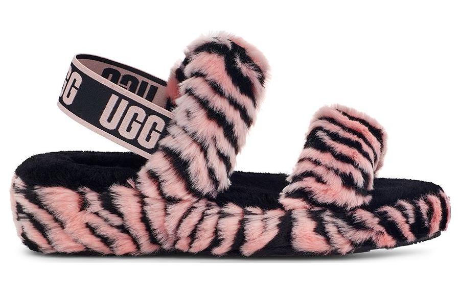 Order (W) UGG Oh Yeah Sandali Monofascia ''Nero Rosa'' 1129252-PSLP