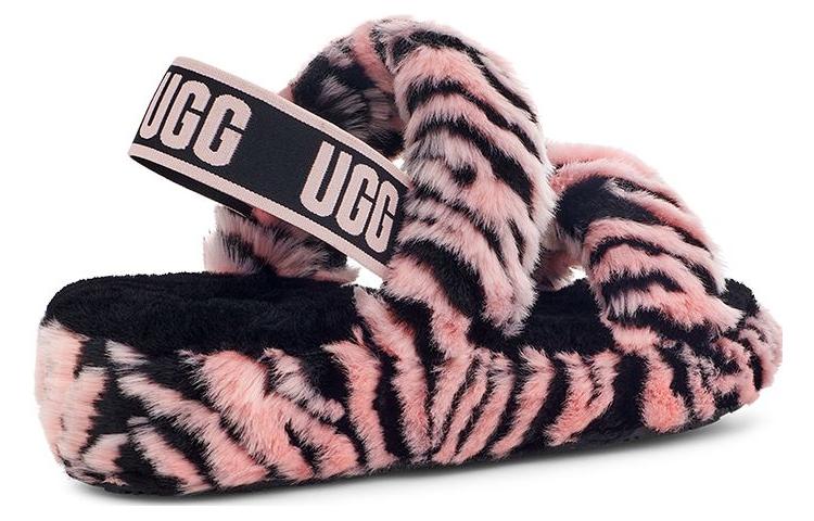 Shop (W) UGG Oh Yeah Sandali Monofascia ''Nero Rosa'' 1129252-PSLP