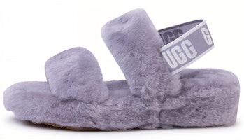 (Women) UGG Oh Yeah Sandals Gray Purple 1107953-SAMT (Women) UGG Oh Yeah Sandals Gray Purple 1107953-SAMT
