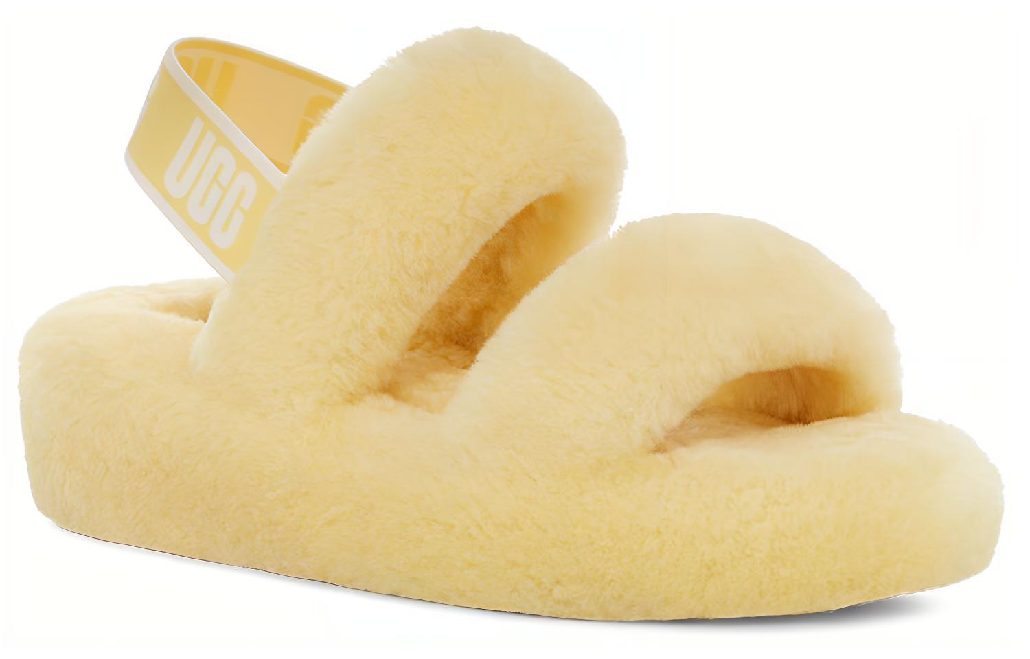 Shop (W) UGG Oh Yeah Slide ''Jaune'' 1107953-BPDD