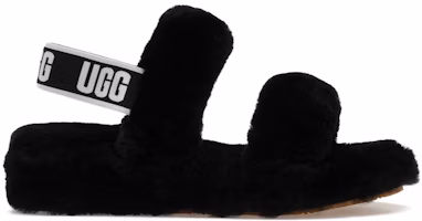 (Women) UGG Oh Yeah Slide Black 1107953-BLK (Women) UGG Oh Yeah Slide Black 1107953-BLK