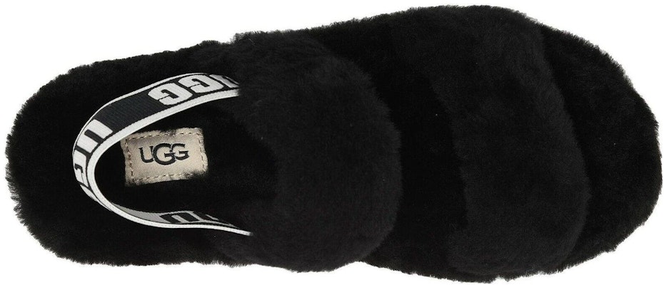(W) UGG Oh Yeah 黑色拖鞋 1107953-BLK Shop (W) UGG Oh Yeah 黑色拖鞋 1107953-BLK