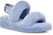 (W) UGG Oh Yeah Slide Cornflower - Selipar Wanita Warna Cornflower 1107953-CORN