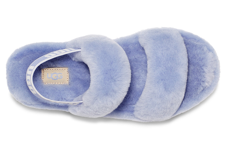 Lookbook (W) UGG Oh Yeah Slide Warna Cornflower 1107953-CORN