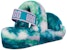 (W) UGG Oh Yeah Slide Marble Biru Aquatic 1122555-AQBL