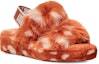 Lookbook (W) UGG Oh Yeah Slide Corak Natural 1118165-NAT