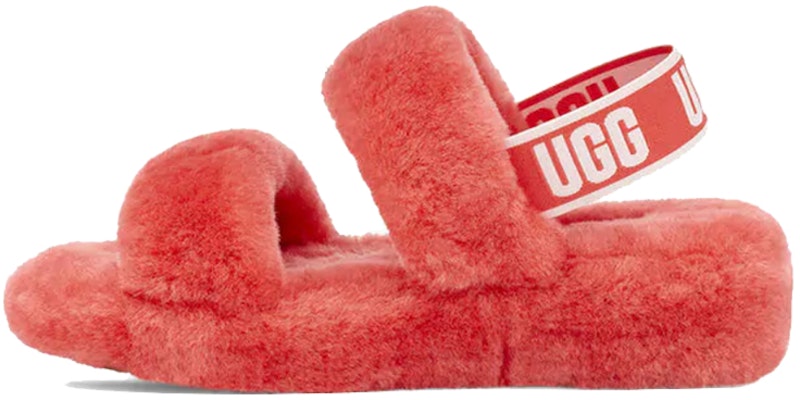 (W) UGG Oh Yeah Slide Pop Coral Wanita 1107953-PCRL Buy (W) UGG Oh Yeah Slide Pop Coral Wanita 1107953-PCRL