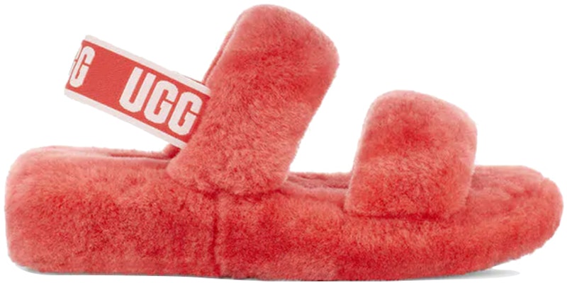 (W) UGG Oh Yeah Slide Pop Coral Wanita 1107953-PCRL Order (W) UGG Oh Yeah Slide Pop Coral Wanita 1107953-PCRL