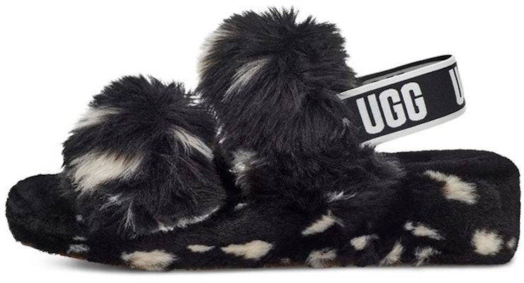 (W) UGG Oh Yeah Spots Slide Hitam 1118165-BLK Buy (W) UGG Oh Yeah Spots Slide Hitam 1118165-BLK