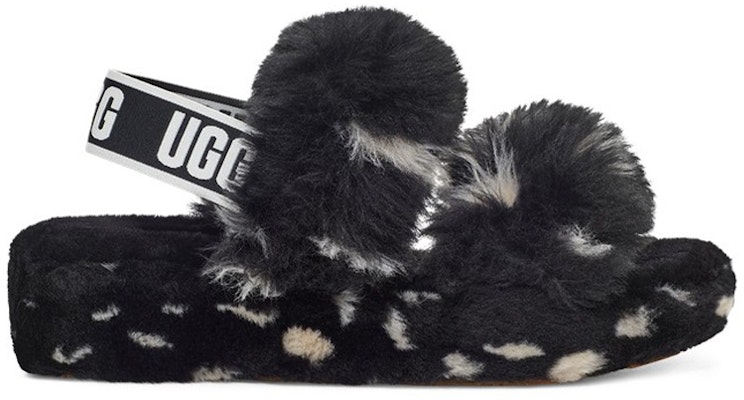 (W) UGG 오 예 스팟 슬라이드 블랙 (UGG O Ye Seupot Seullaendeu Beullaek) 1118165-BLK Order (W) UGG 오 예 스팟 슬라이드 블랙 (UGG O Ye Seupot Seullaendeu Beullaek) 1118165-BLK