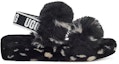 Order (W) UGG Oh Yeah Spots Slide Hitam 1118165-BLK