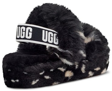 (W) UGG 오 예 스팟 슬라이드 블랙 (UGG O Ye Seupot Seullaendeu Beullaek) 1118165-BLK Shop (W) UGG 오 예 스팟 슬라이드 블랙 (UGG O Ye Seupot Seullaendeu Beullaek) 1118165-BLK