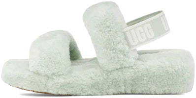 (Women) UGG Oh Yeah Thick Sole Sandals Mint Green 1107953-RMN (Women) UGG Oh Yeah Thick Sole Sandals Mint Green 1107953-RMN