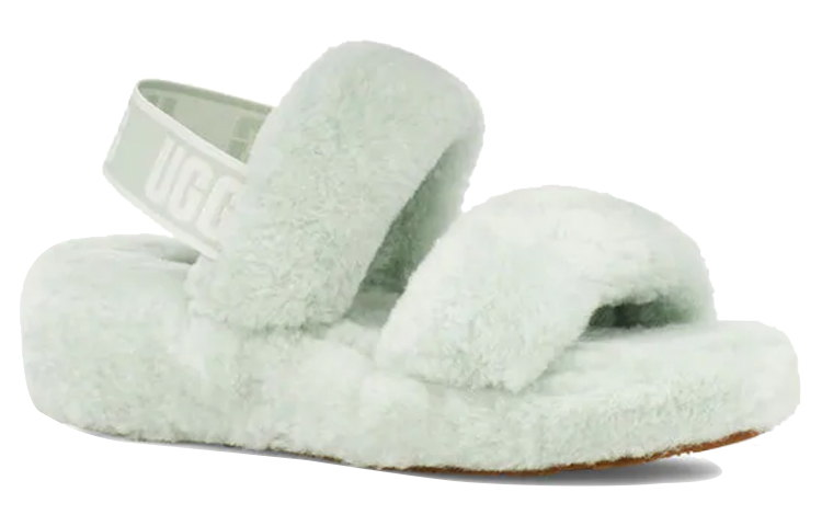 Order (W) UGG Oh Yeah Sandal Sol Tebal Hijau Mint 1107953-RMN