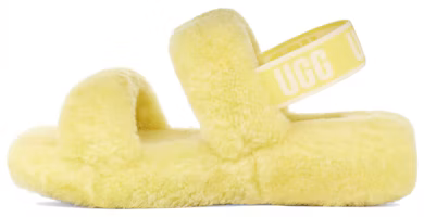 (Women) UGG Oh Yeah Thick Sole Sandals Yellow 1107953-MRT (Women) UGG Oh Yeah Thick Sole Sandals Yellow 1107953-MRT