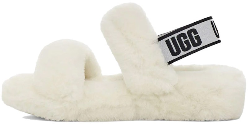 (W) UGG Oh Yeah Tapak Tebal Selipar Putih 1107953-WHT Buy (W) UGG Oh Yeah Tapak Tebal Selipar Putih 1107953-WHT