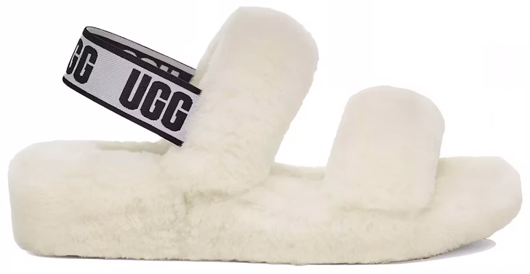 (W) UGG Oh Yeah Sandal Putih Tebal 1107953-WHT Order (W) UGG Oh Yeah Sandal Putih Tebal 1107953-WHT