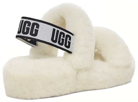 (W) UGG Oh Yeah Sandal Putih Tebal 1107953-WHT Lookbook (W) UGG Oh Yeah Sandal Putih Tebal 1107953-WHT
