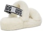 Lookbook (W) UGG Oh Yeah Tapak Tebal Selipar Putih 1107953-WHT
