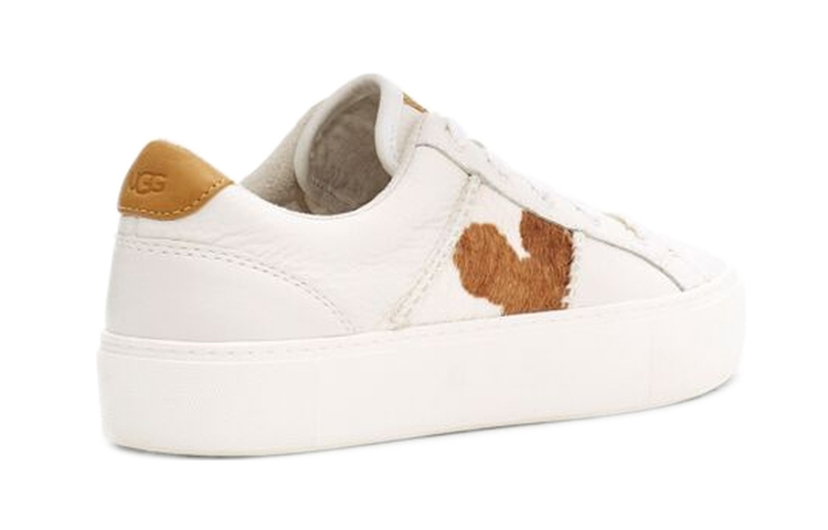 Purchase UGG Dinale 牛印 簡約舒適 低筒休閒板鞋 女款 白色