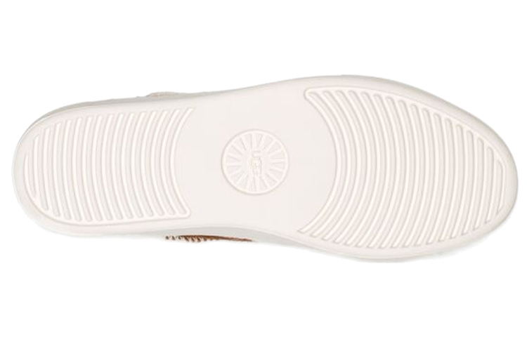 Details for UGG Dinale 牛印 簡約舒適 低筒休閒板鞋 女款 白色