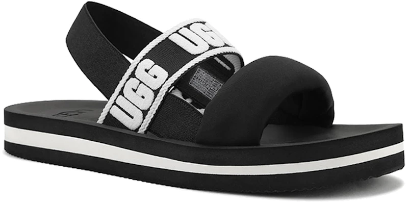 (W) UGG Sandales de Sport Noir Blanc 1107893-BLK Lookbook (W) UGG Sandales de Sport Noir Blanc 1107893-BLK