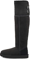 (Women) UGG Over The Knee Bailey Button Boots 'Black' 1007536-BLK (Women) UGG Over The Knee Bailey Button Boots 'Black' 1007536-BLK
