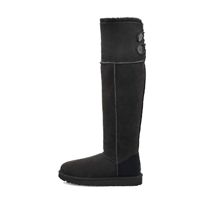 (W) UGG Over The Knee Bailey Button Boots 'Black'